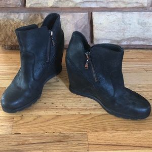 UGG Shoes - Black wedge UGG booties UGG Shoes - Black wedge UGG booties